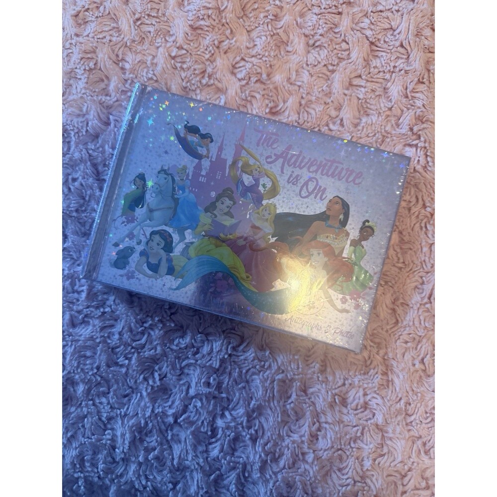 Disneyland Resort Disney Princess Official Autograph Book Album Adventure is On